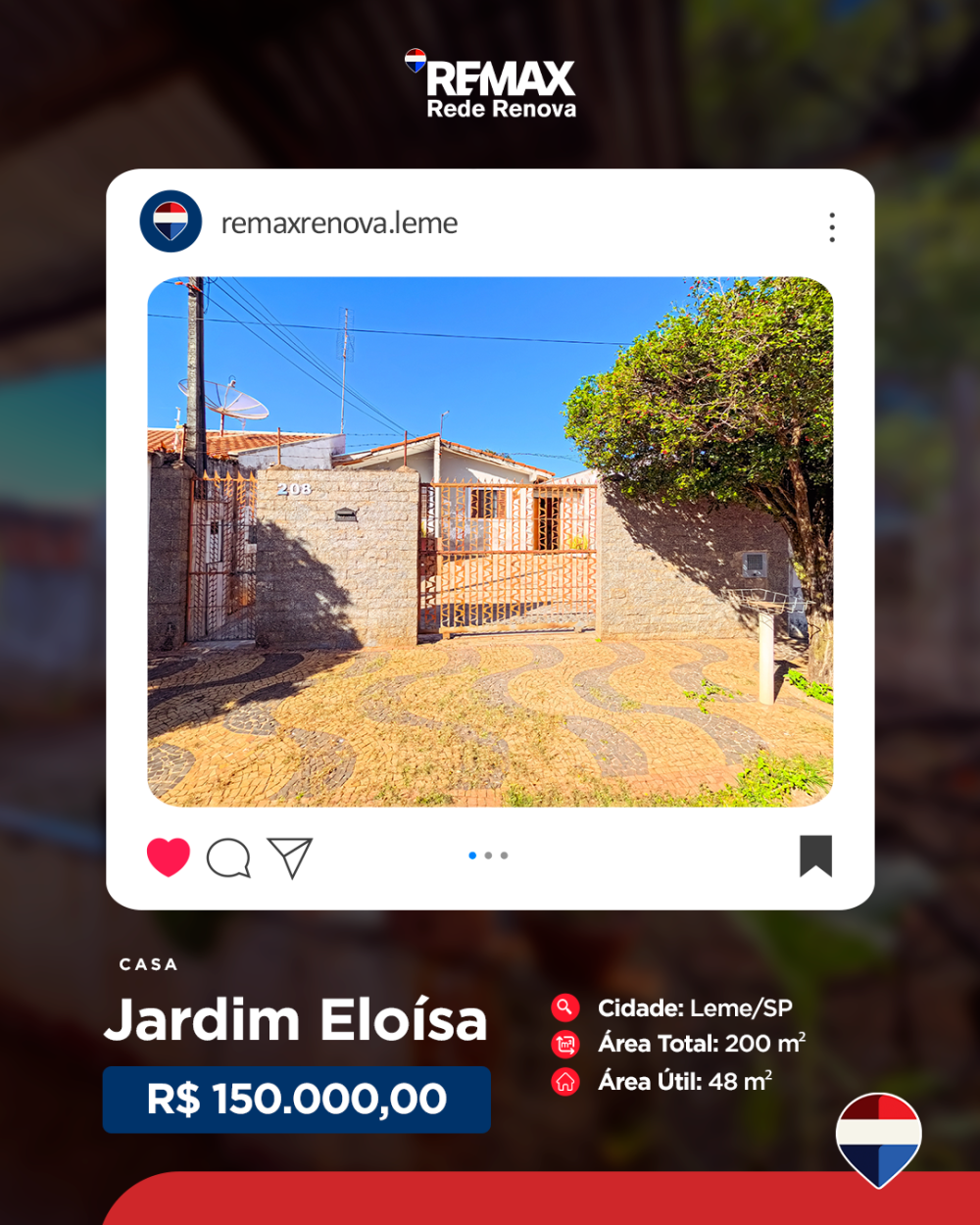 Casa > venda > Jardim Eloisa, Leme SP