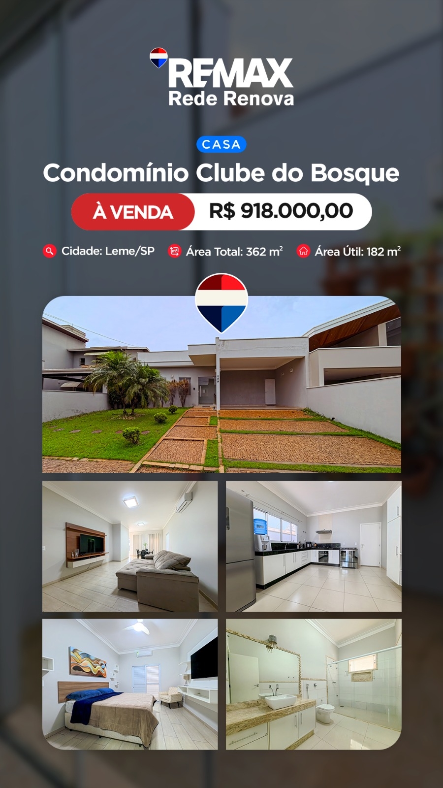 Casa em Condomínio > venda > Casa em condomínio Clube do Bosque - Leme SP