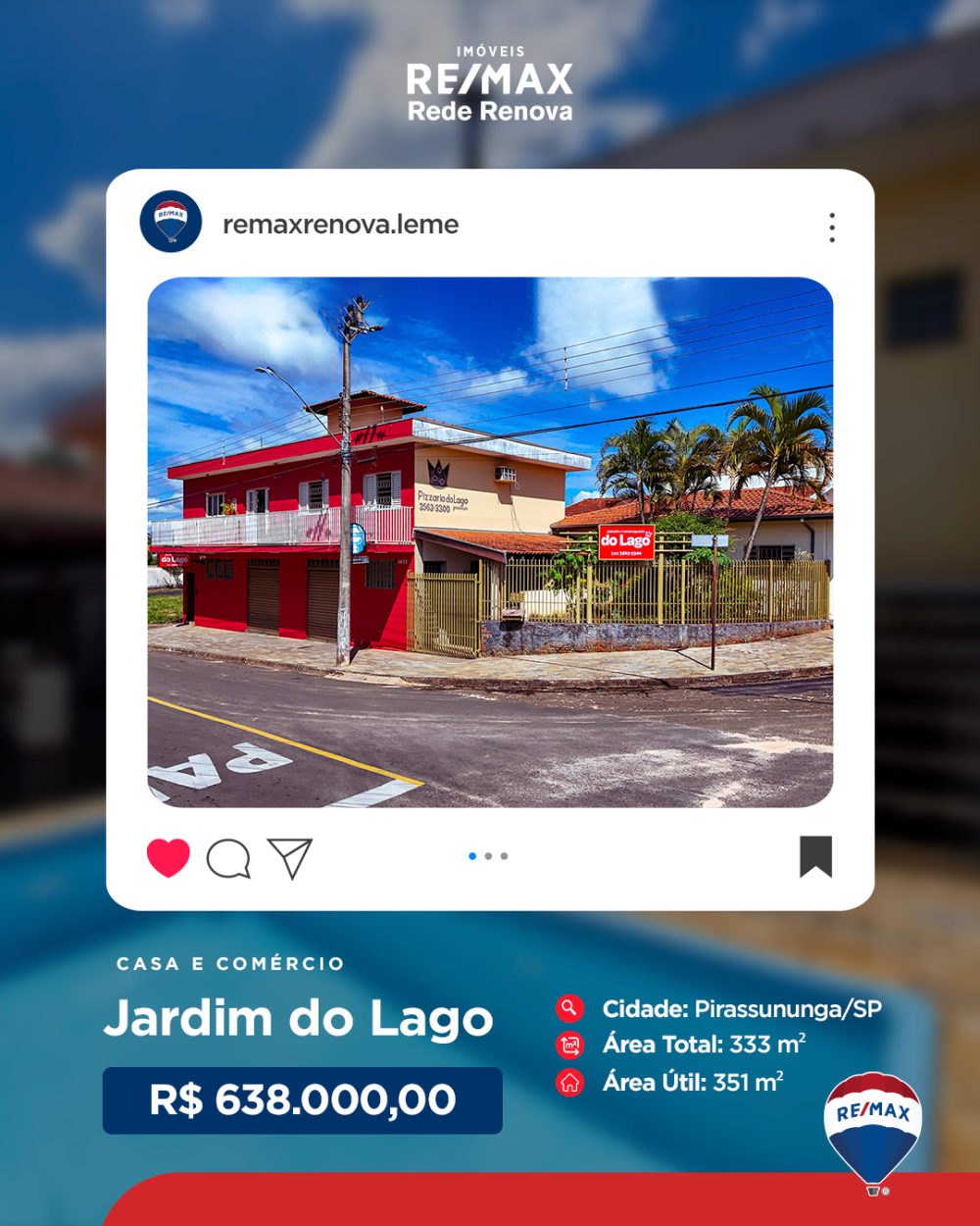 Casa Comercial > venda > Jardim do lago - Pirassununga