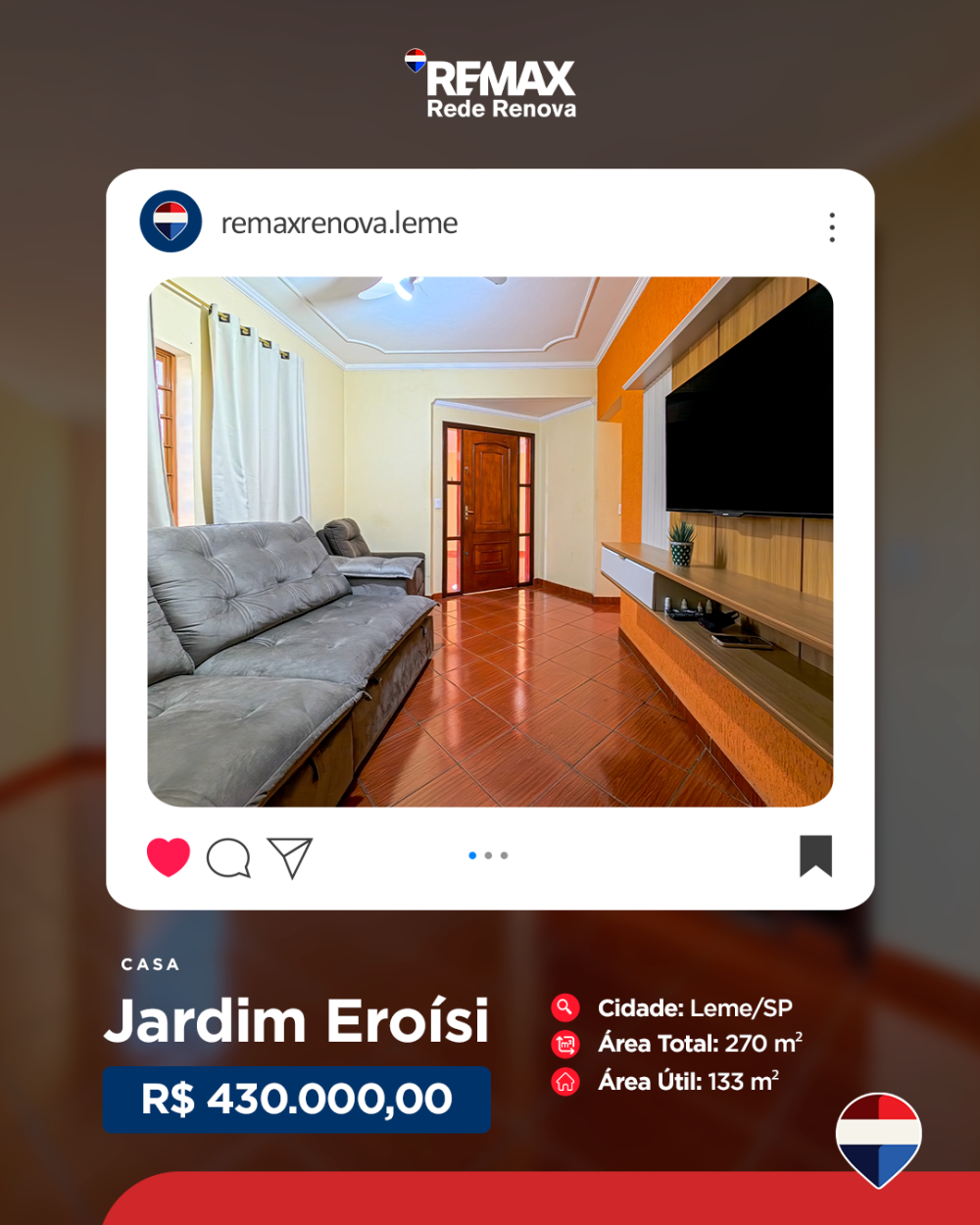 Casa > venda > Jardim Eroisi - Leme SP